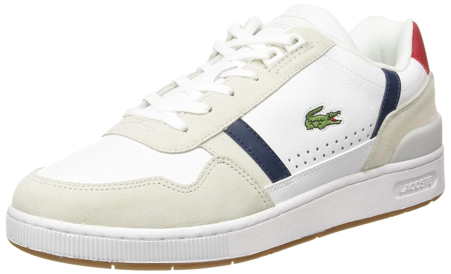 Amazon.co.jp: Lacoste T-CLIP 0120 2 Men's Sneakers, tricolor